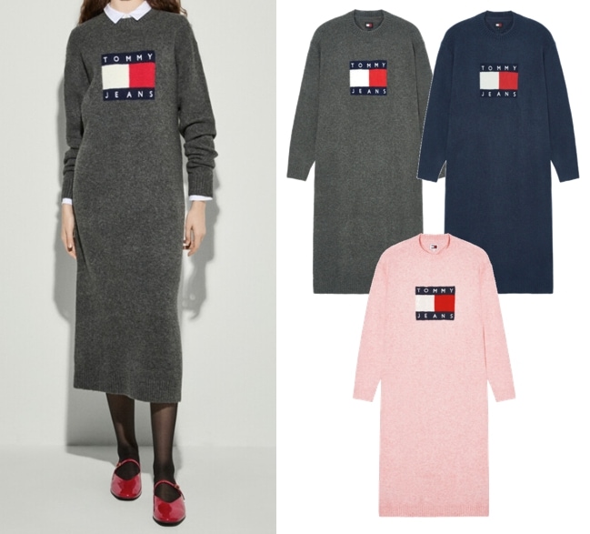 Flag Knit Dress (T32E7WOP15TWT2) 19,891円