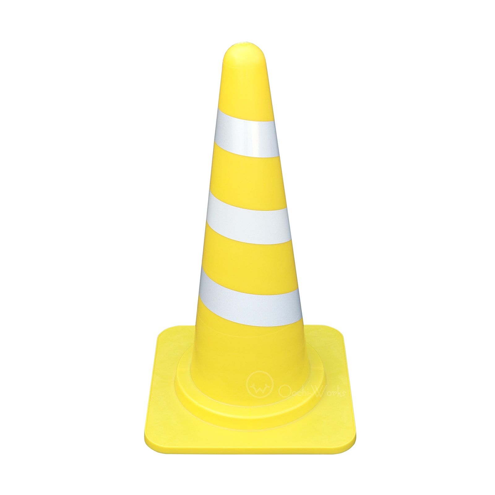 スコッチコーン 黄/白 10個セット 反射コーン