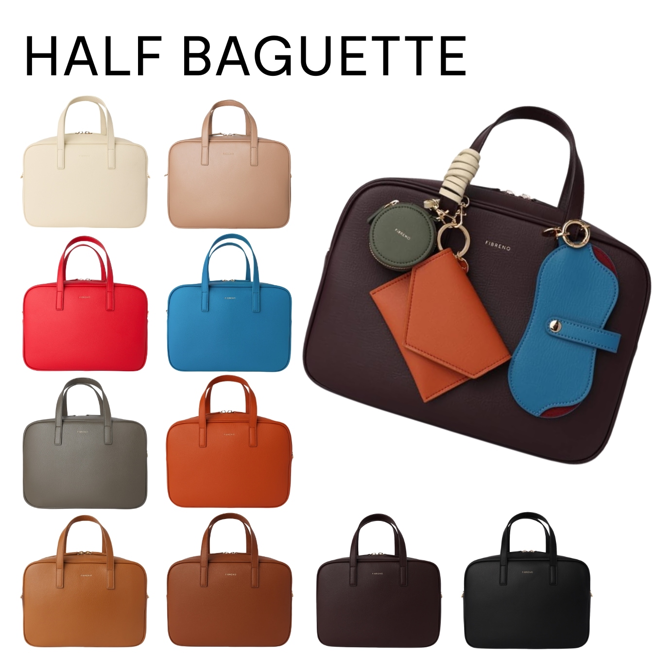 HALF BAGUETTE / ハンドバッグ / ショルダーバック