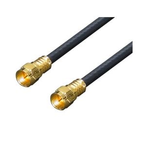 (まとめ)変換名人 アンテナ 4Cケーブル 5.0m + L型 F4-500(×5セット)