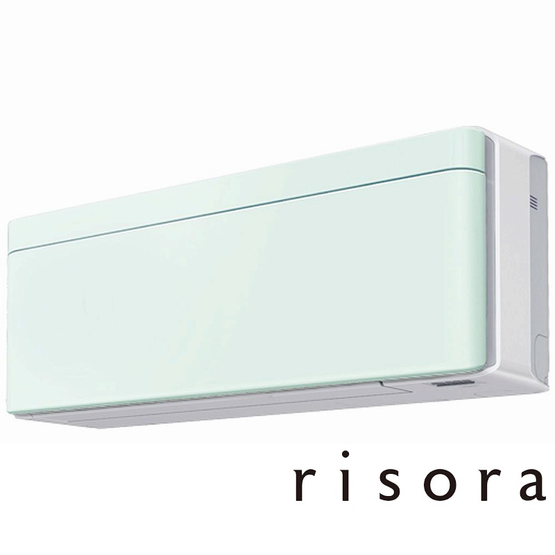 （標準取付工事費込）ダイキン　DAIKIN　エアコン おもに14畳用 risora リソラ SXシリーズ [ミントグリーン]　S403ATSP-W/G 本体ホワイト色