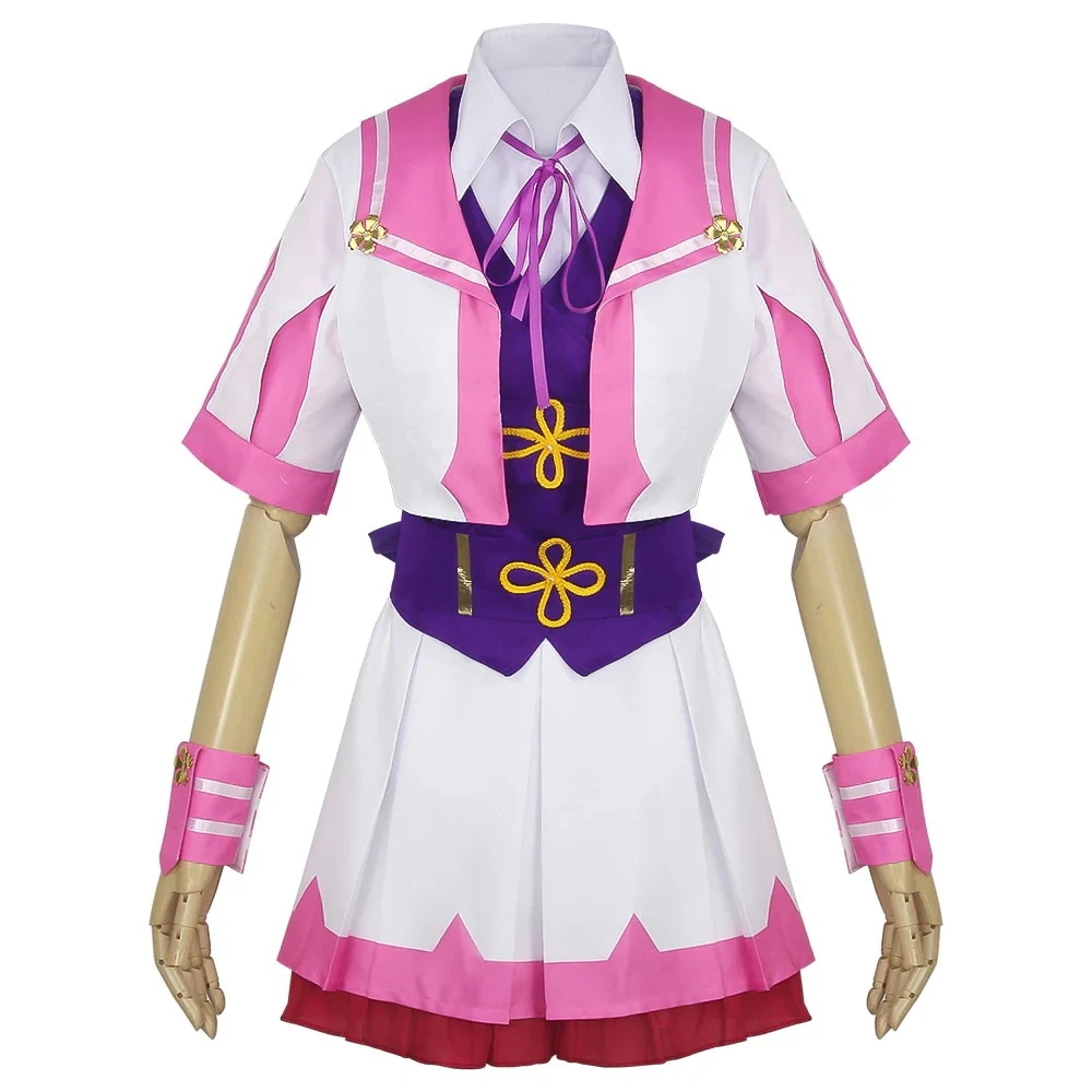 ウマ娘 プリティーダービー スペシャルウィークコスプレ 衣装 ワンピース