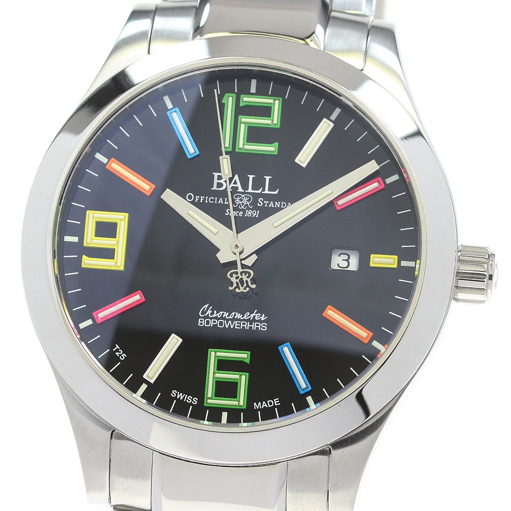 ボールウォッチ BALLWATCH NM2128C-S3CJ-BKR エンジニアM パイオニア デイト 自動巻き メンズ 未使用品 保証書付き_849869【中古】