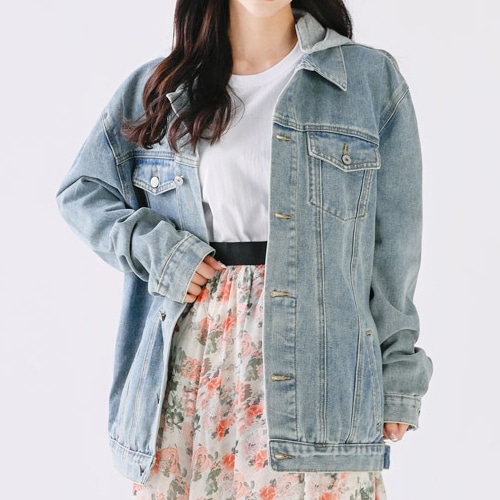 ジャケット レディース服 韓国ファッション 春服 秋服 パーカー付き ジーンズ デニムジャケット ジージャンカジュアルアウターウエア jeans jacket for women