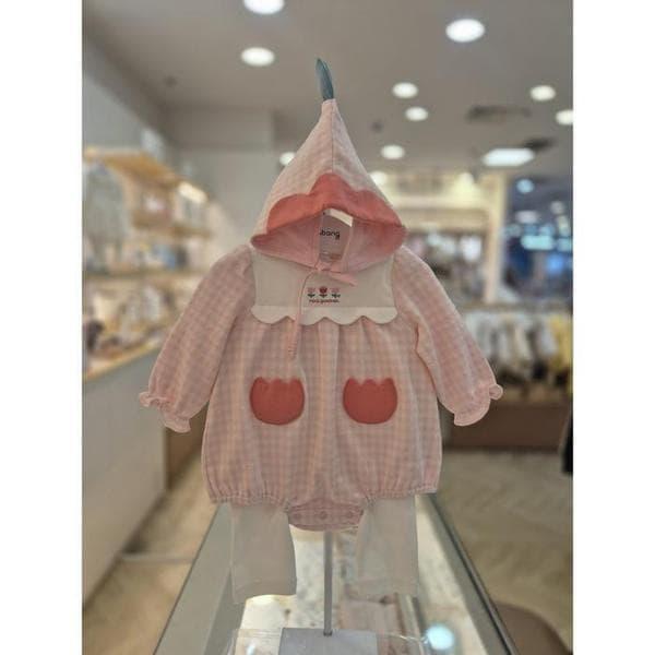 セーブゾーン03 オードデイチェックボディスーツ上下(帽子) AQ01S127951A (S44888626)