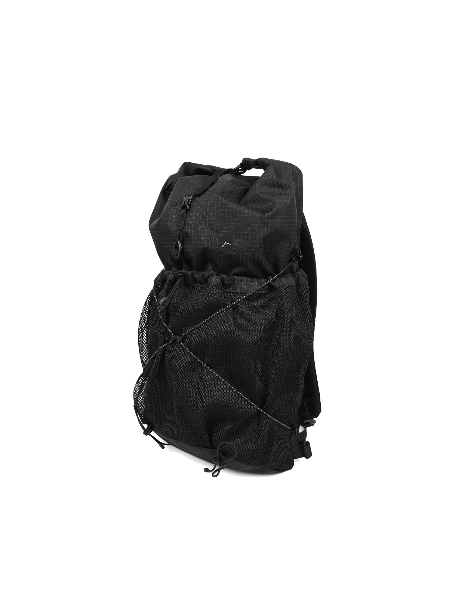 【CAYL】 GAYA ROLL TOP B-GRID MESH : BLACK