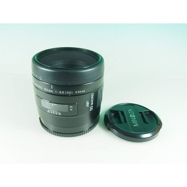 【中古】ミノルタ MINOLTA AF レンズ 50mm F3.5 Macro
