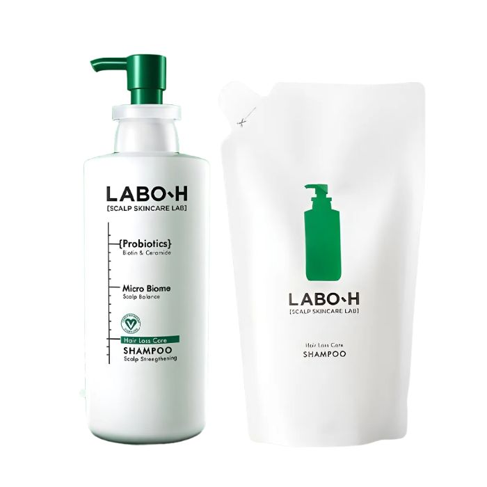 [1+1]スカルプ強化シャンプー 400ml＋詰め替え400mlセット 頭皮ケア機能性シャンプー