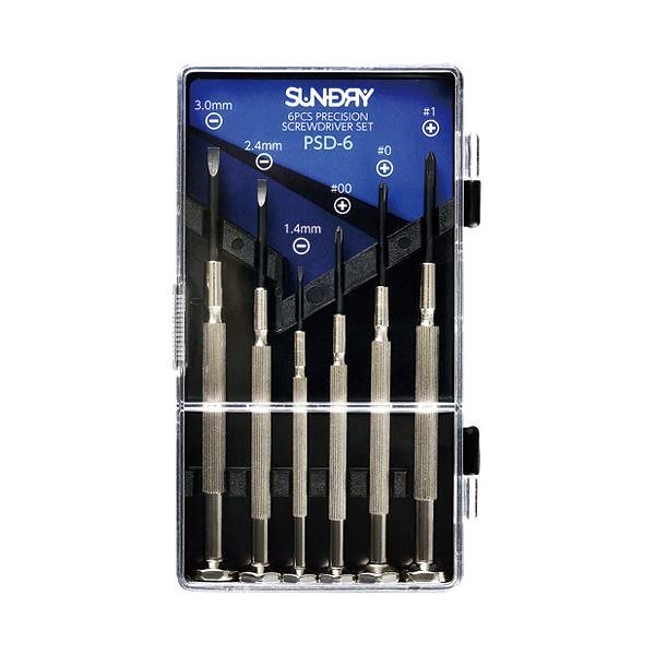 （まとめ） 角利産業 精密ドライバーセット PSD-6[x10セット]
