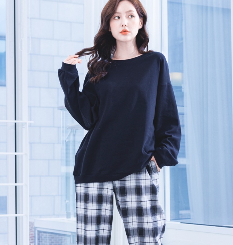 セットアップ ルームウェア デート 部屋着 長袖 Uネック 綿 リネン コットン 可愛い きれいめ 上品 おしゃれ かっこいい 可愛い ラブリー キュート ガーリー クール モード系 セクシー 6,036円