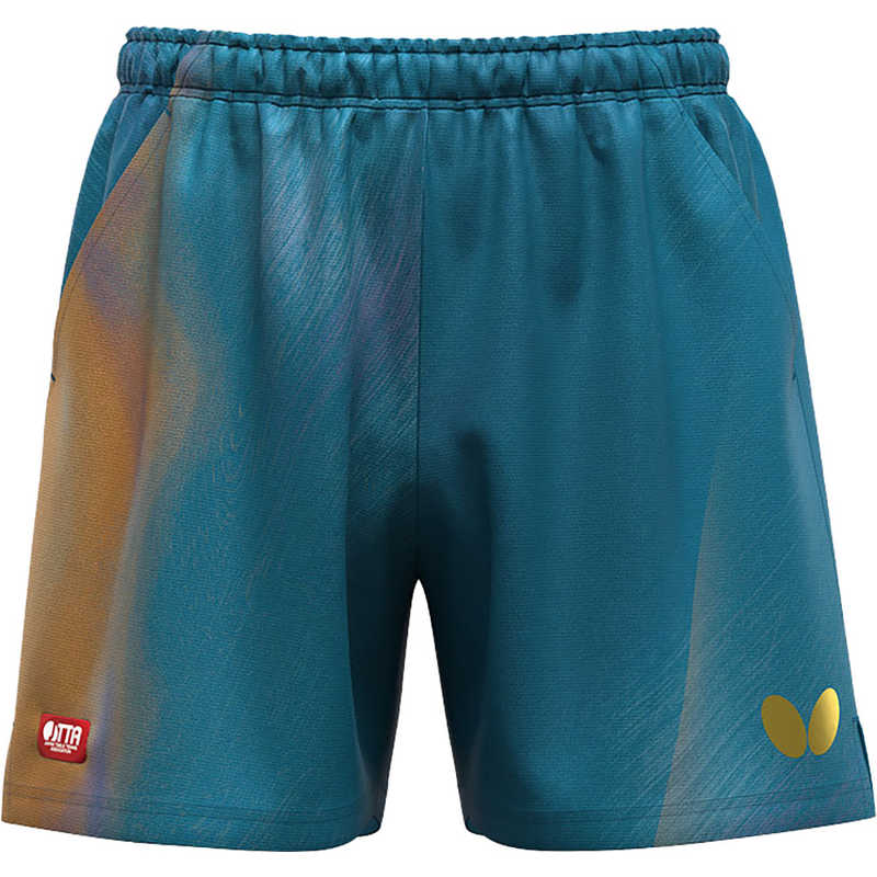 バタフライ　卓球用品 Butterfly インフィリア・パンツ [男女兼用 /Sサイズ] ターコイズブルー (返品交換不可)　52340