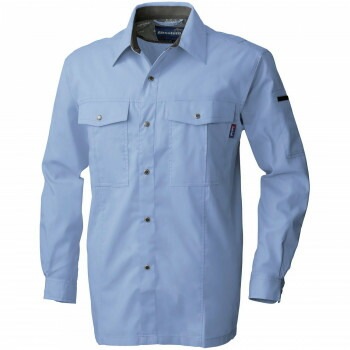 桑和 615 長袖シャツ Lサイズ パープルB（202） Absolute GEAR