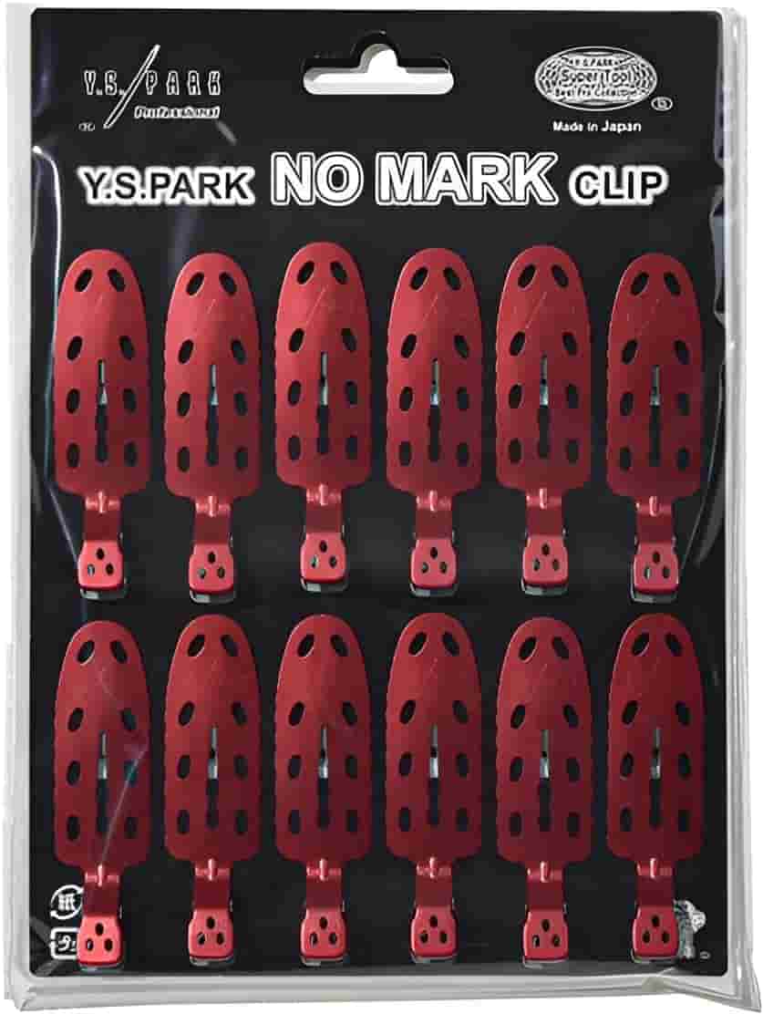 ノーマーククリップ 12本入 レッド