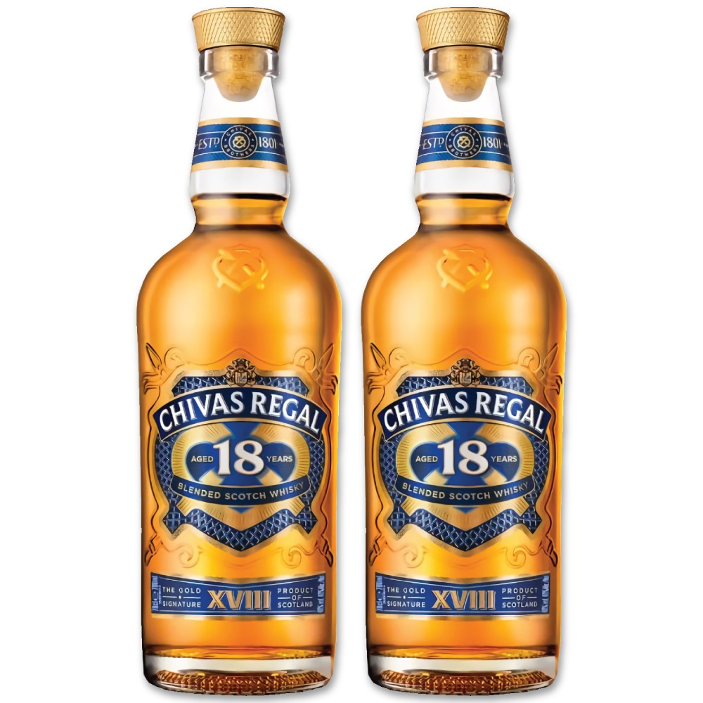 [正規品] シーバスリーガル 18年 700ml 2本セット 40% ブレンデッドスコッチウイスキー