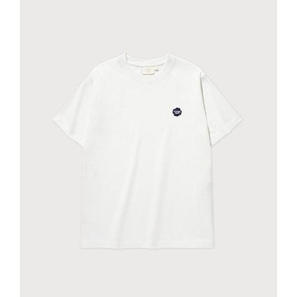 女性クールコットン スモールクローバーハート Tシャツ B1 CO2502ST87 WH NA BT