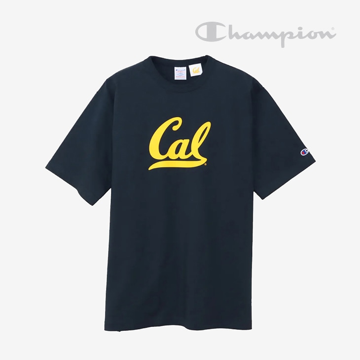 アメリカ メイド ショートスリーブ Tシャツ カリフォルニア/ネイビー（C5B308）