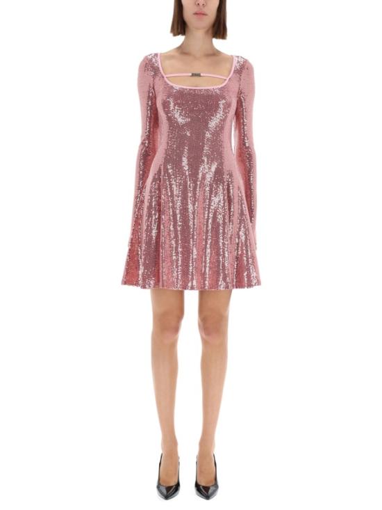 VERSACE Women Dresses 79HAO922 J0248459 Pink