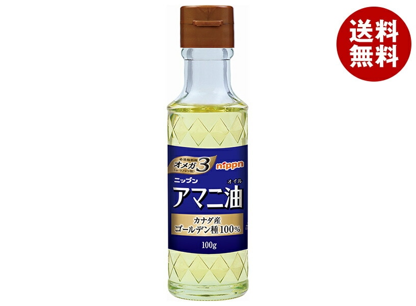 ニップン アマニ油 100g＊6本入＊(2ケース)