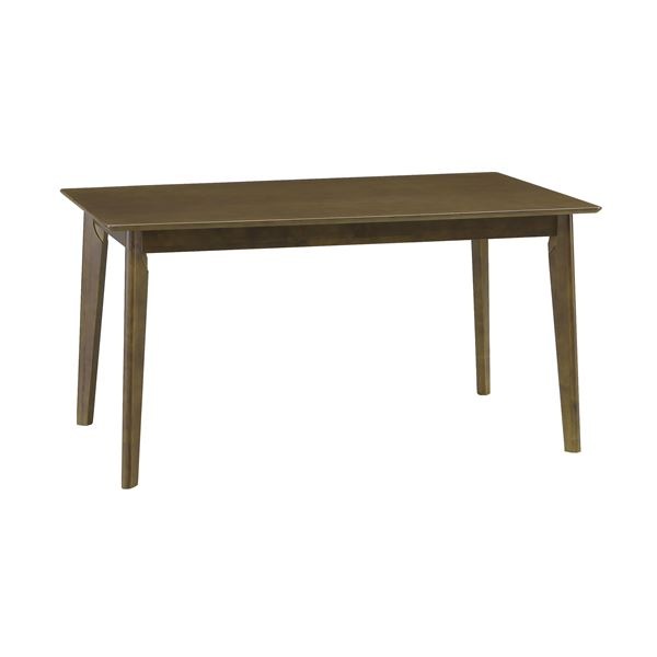 ホットセール 4人掛け用 木製 約135cm幅 ダイニングテーブル ブラウン （チェア別売り） 組立品 テーブル