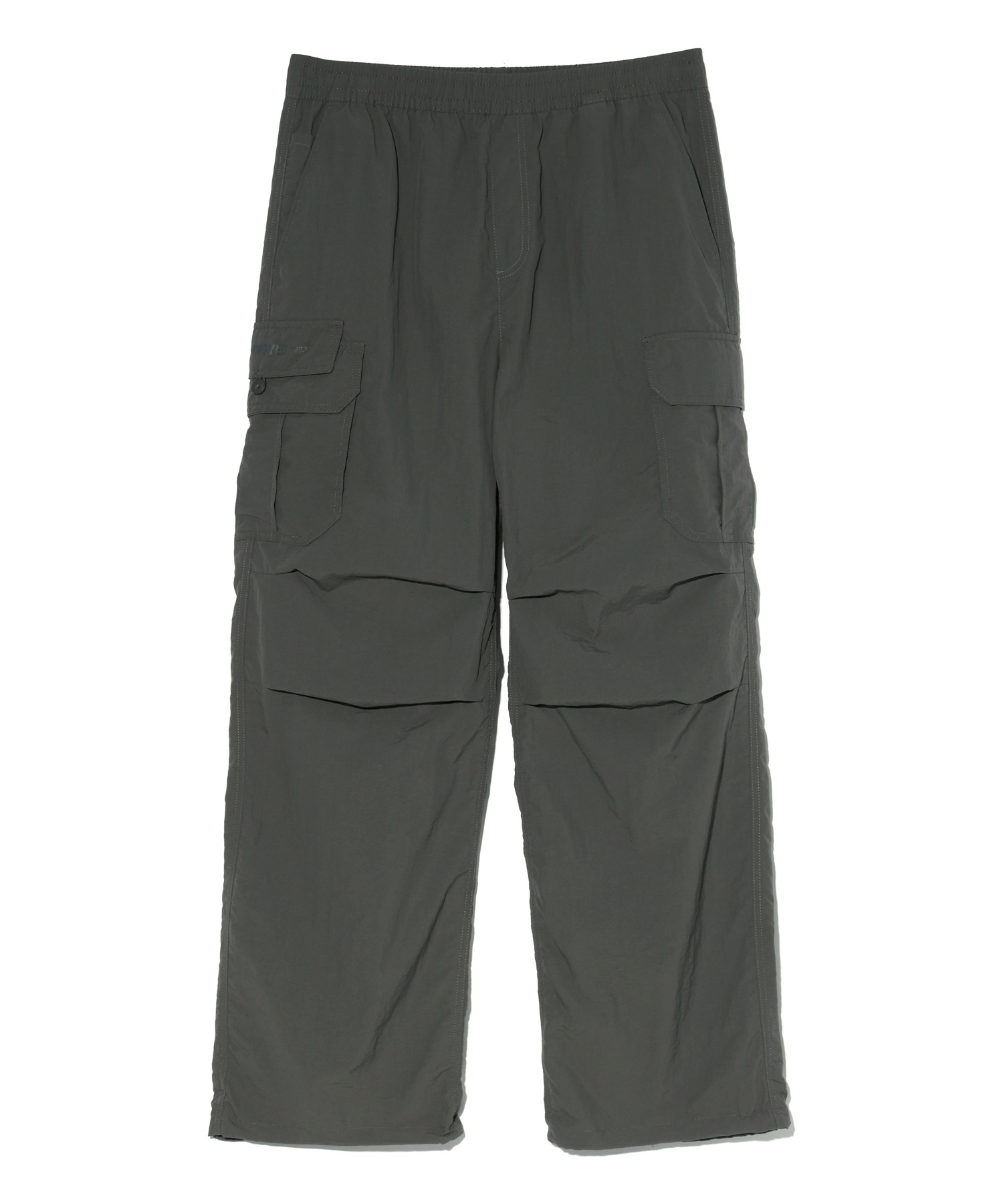 クロップド丈 ポケット ワイド/ルーズ カーゴパンツ [グレー] 【公式通販】