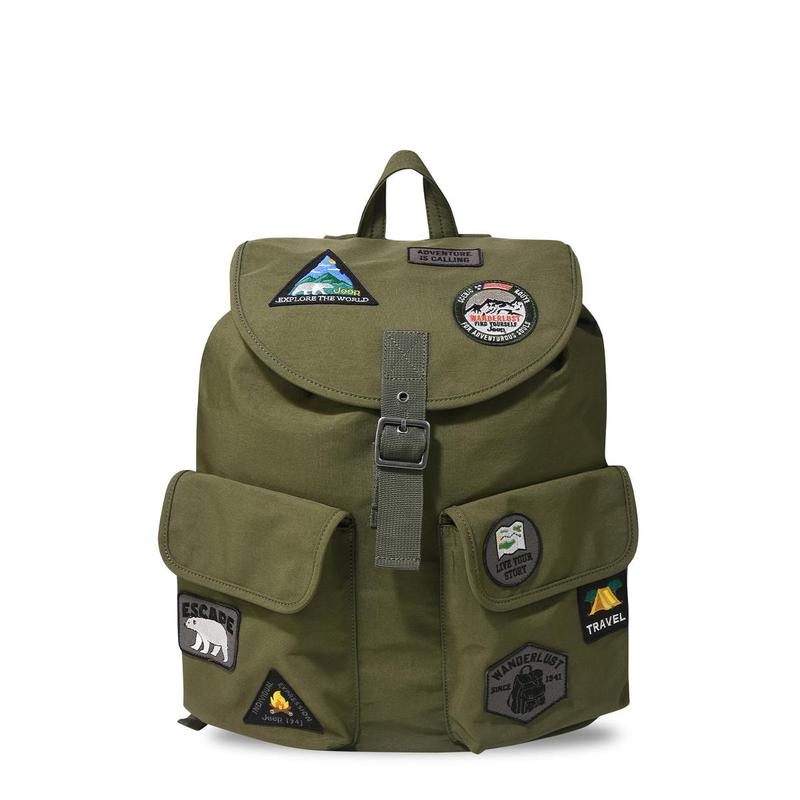 [] 25FW 新商品 (共用) ワッペン バックパック JQ0GAU027