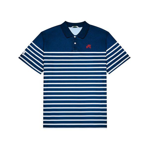 [マルボン公式] [Golf & Yacht Club] フェアウェイポロシャツ NAVY (MAN)