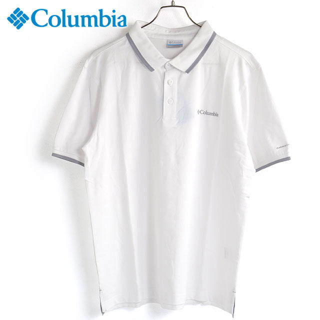 メール便 メンズ コーブドームビュートソリッドピケポロ [AE0412-100] COVE DOME BUTTE SOLID PIQUE POLO トップス ポロシャツ 半袖 吸湿速乾 UVケア Wh
