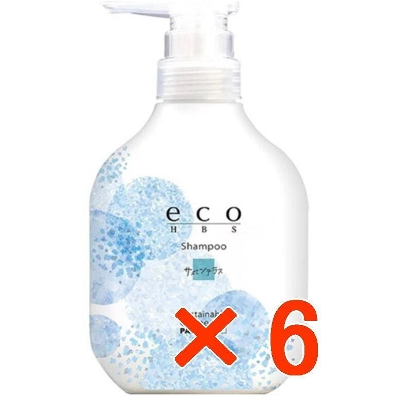 【送料無料】 パイモア エコエイチビーエス シャンプー 500ml サボンテラス 6個セット / 美容室専売品 ヘアシャンプー