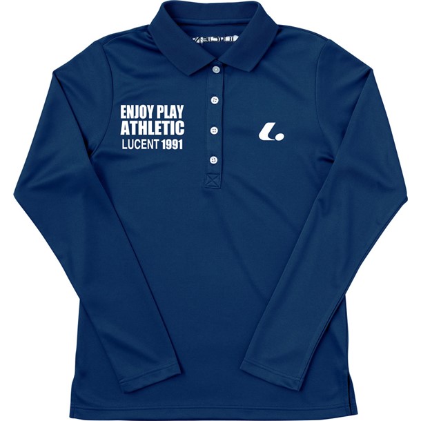 ルーセント LUCENT LUCENT ナガソデポロシャツ W NV テニスポロシャツ (xlp4926)