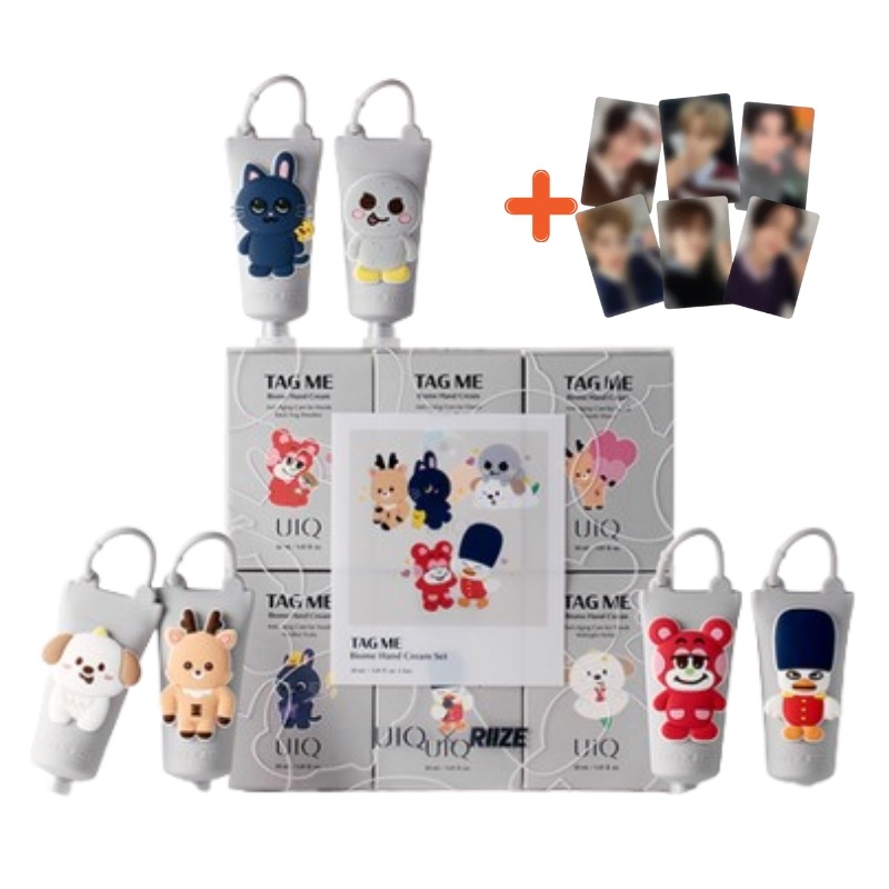 [新作](+RIIZEフォトカード6種贈呈)タグミ バイオーム ハンドクリーム+キーホルダーケース 6種セット 7,888円