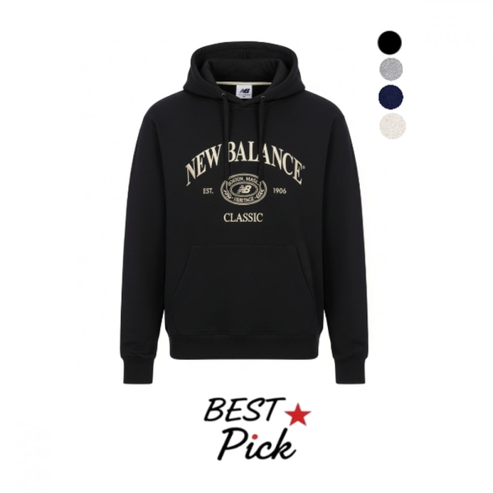 ニューバランス ハーフクラブ ユニセックス ヘリテージ フーディ NBN0E41313