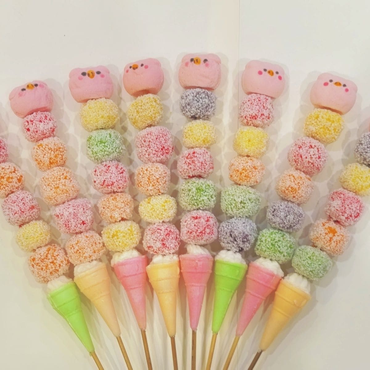雪だるま綿糸ひょうたんパンダ黄色いアヒル砂糖漬けのサンザシ動物完成品漫画個包装 お菓子 大人 子供 誕生日プレゼント