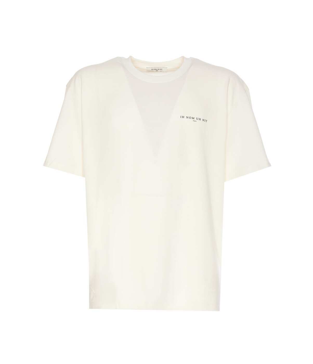 NUW24234_081 ホワイト 秋冬2024 Tシャツ メンズ ia