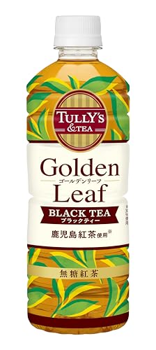タリーズアンドティー ゴールデンリーフブラックティー 無糖紅茶 600ml×24本