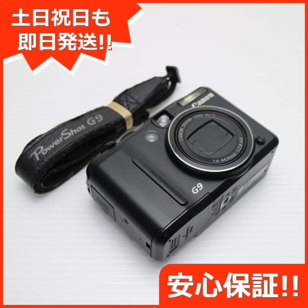 美品 PowerShot G9 ブラック Canon デジカメ 107