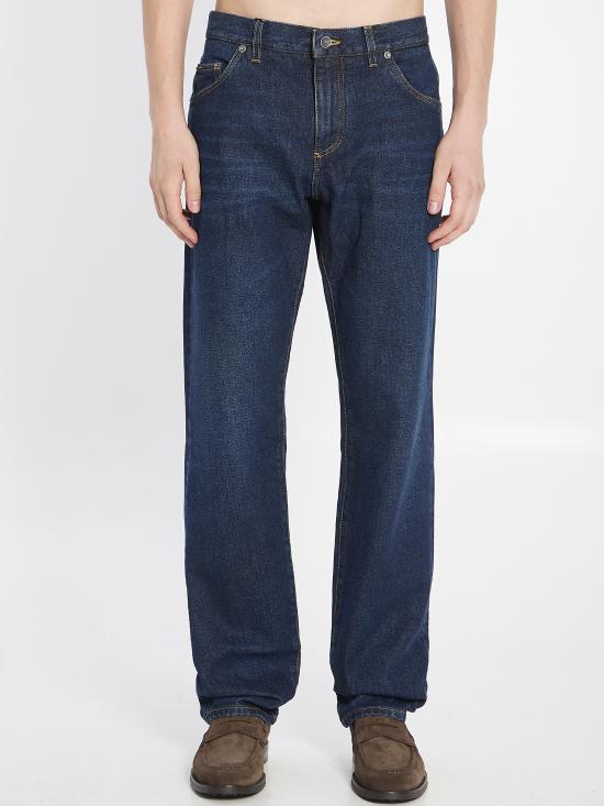 DOLCE & GABBANA Men Denim Pants GP02XD BLUE