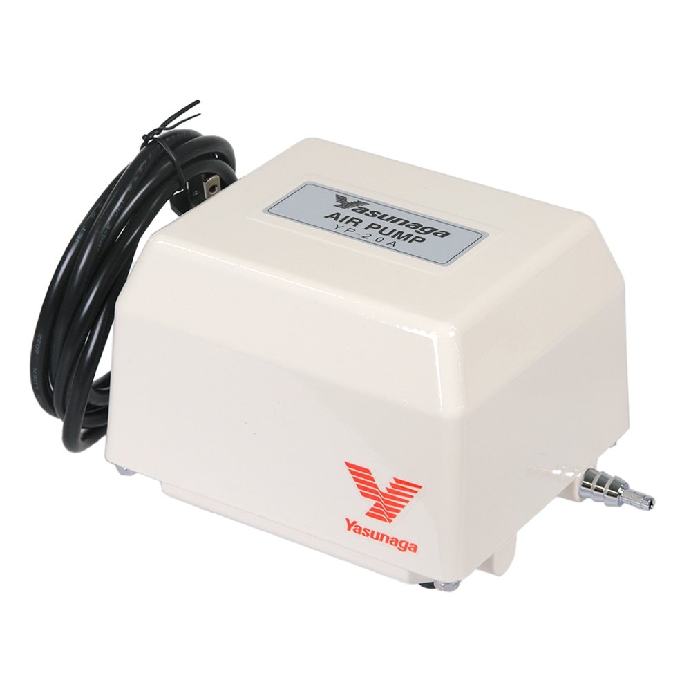 安永電磁式エアーポンプ（ブロワー）　ＹＰ－２０Ａ　１２０ｃｍ以上水槽用エアーポンプ　ＣＲＣ10―21―10―60―00