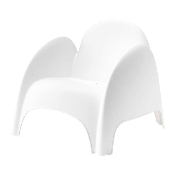 ラウンジチェア 約W80xD81xH70.5xSH37.5cm ホワイト 完成品