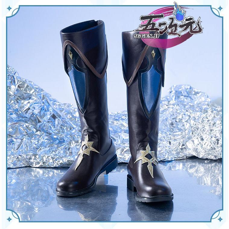 【予約商品】ハロウィン パーティー 仮装　原神　コスプレ　ガイア　靴　ブーツ