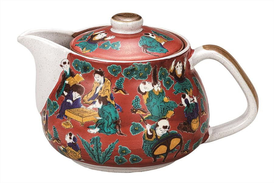 ナカマル『九谷焼』ポット急須木米 K9-611