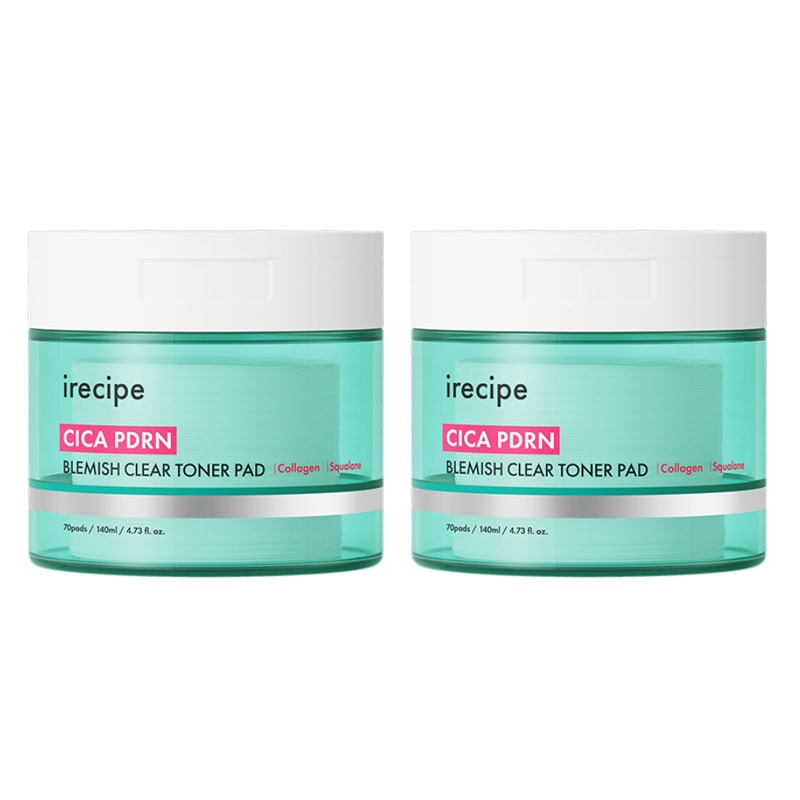 [1+1] シカPDRN ブレミッシュ クリアトナーパッド 70枚+70枚 / 韓国コスメ