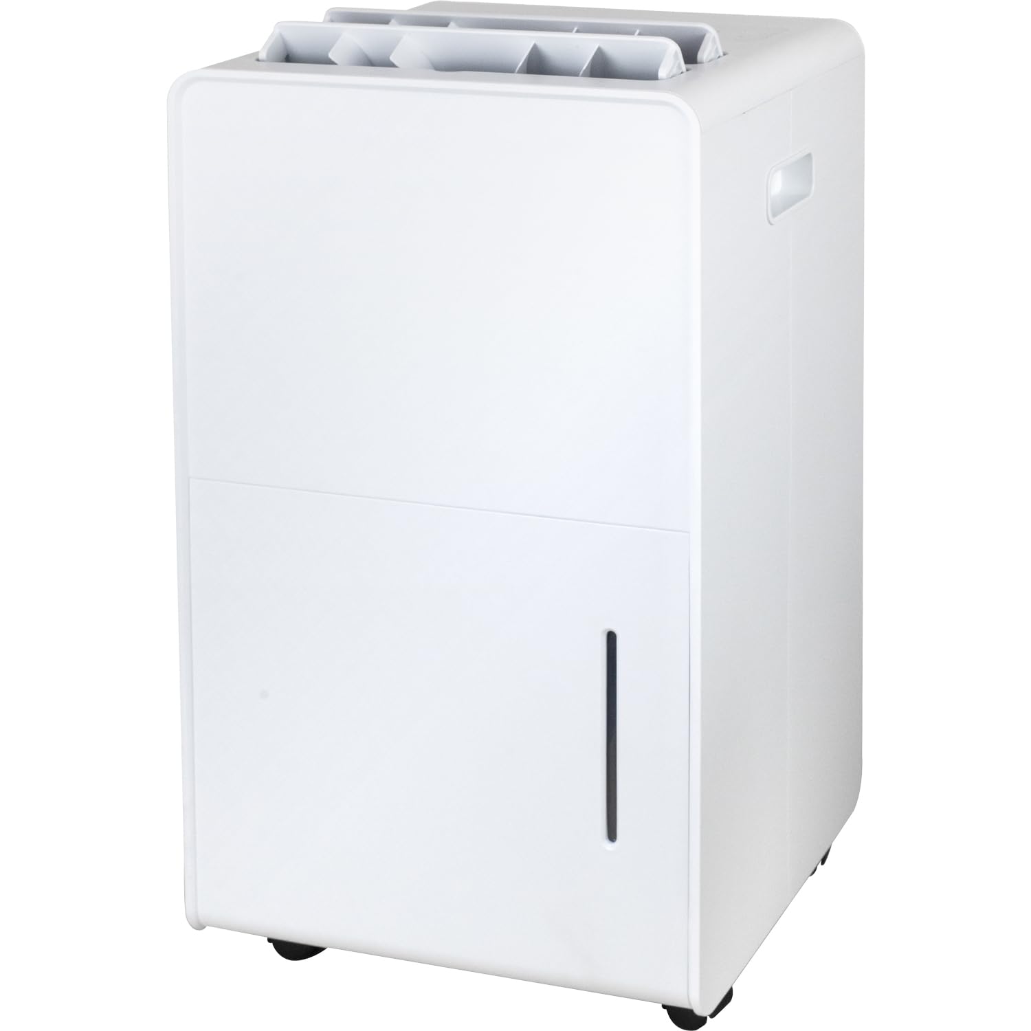 [山善] 除湿機 衣類乾燥 除湿器 コンプレッサー式 小型 強力除湿 除湿量 6.0L 衣類モード 切タイマー キャスター付き マットホワイト EDC-H601(W)