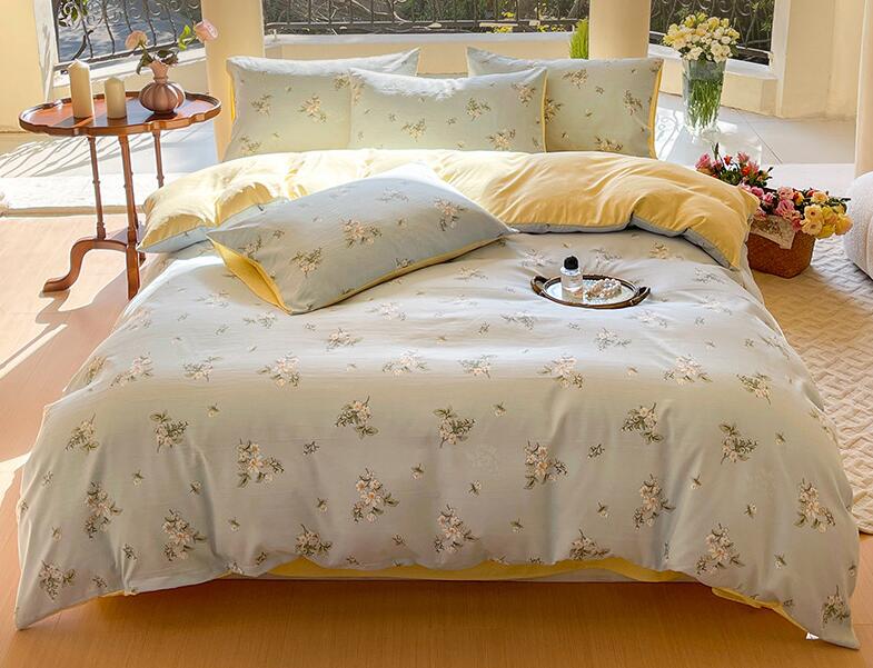【短納期】寝具カバーセット 3点セット フラットシーツ 綿100％ 結婚祝いプレゼント シングル 通気性 速乾 抗菌 掛けカバー 布団カバー 枕カバー 布団カバーセット ロマンティック 可愛い 丸洗