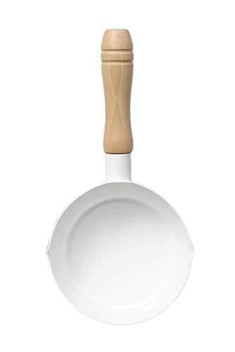 ホーローカトラリー ブランシリーズ ミルクパン シェイプ型