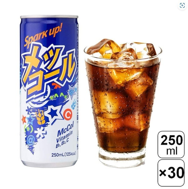 Qoo10] 一和 メッコール 250ml30本セット