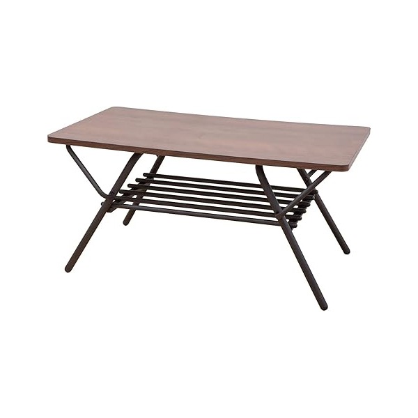 サン・ハーベスト 折れ脚式センターテーブル SIN-750 DBR ダークブラウン メーカー直送 8,177円