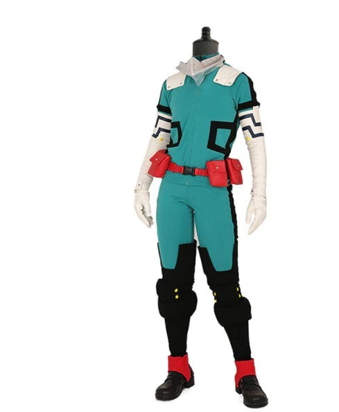 大人気 僕のヒーローアカデミア 劇場版 Cos リトルヒーロー 緑谷出久 コスプレ メンズ アニメ パフォーマンスコスム