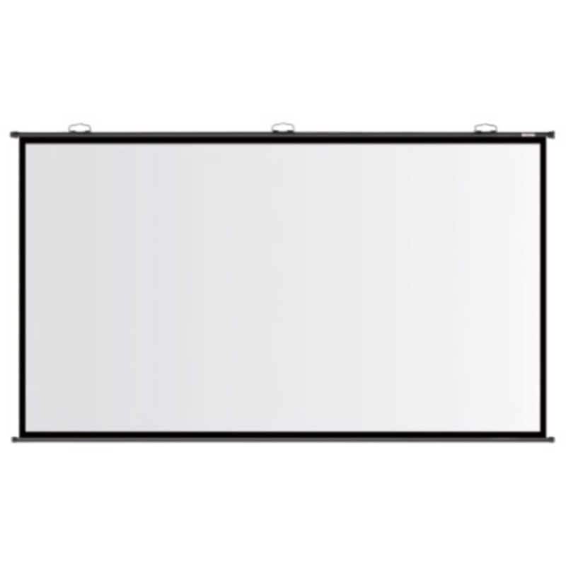 キクチ科学　掛図スクリーン ［壁掛け］ ホワイト　KHS-100HDM