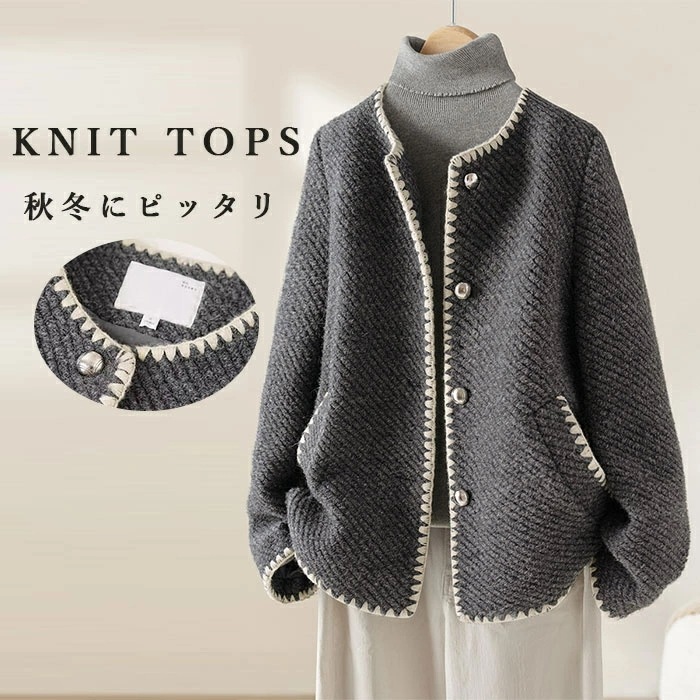 コート レディース アウター ノーカラー ジャケット ハーフコート 無地 ショート丈 秋冬 黒コート コート 襟付 暖かい カバーオール 冬コート 大きいサイズ カジュアル 羽織り 通勤