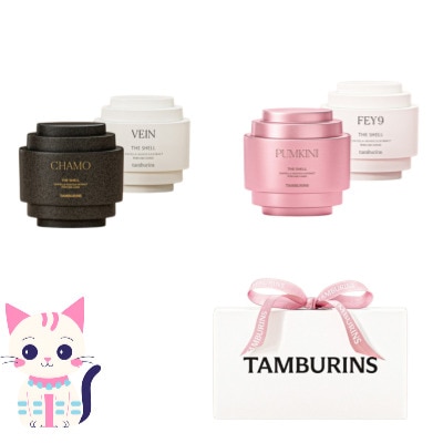 [ギフトラッピング] パフューム ハンドクリーム ミニデュオ セット (CHAMO+VEIN)/韓国公式正規品